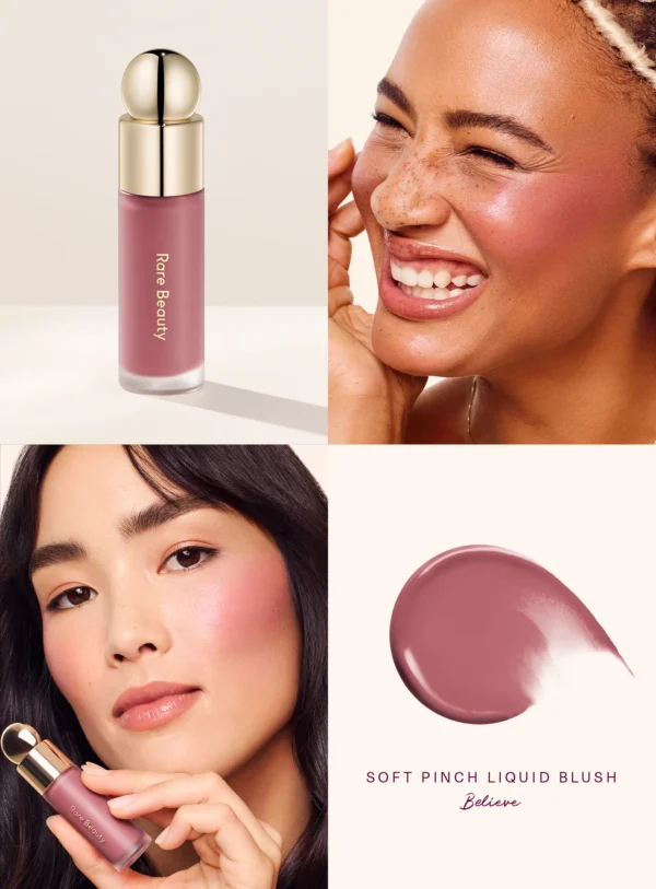 Rare Beauty Liquid Blush 7.5ml - BELIEVE - Image 4