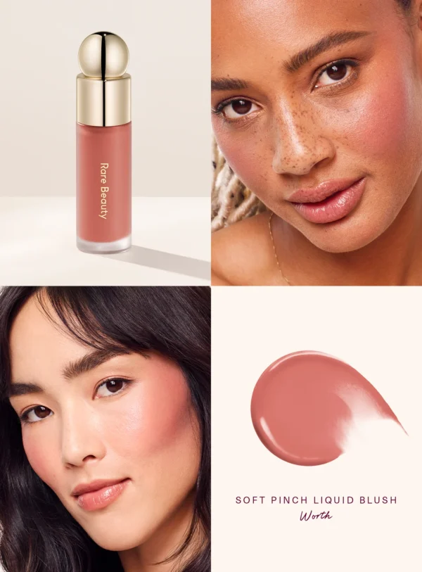 Rare Beauty Liquid Blush 7.5ml - WORTH - Image 4